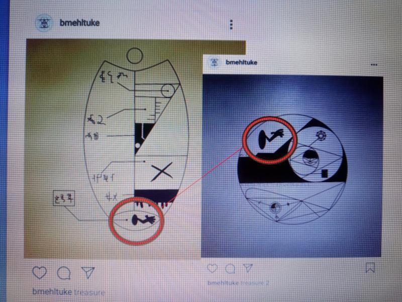 이거 추리한 거 작업하다가 갑자기 컴터 꺼질라해서 급하게 사진으로 찍었는데 treasure에 손 그려놓은 건 treasure2 부분에서 확대한
