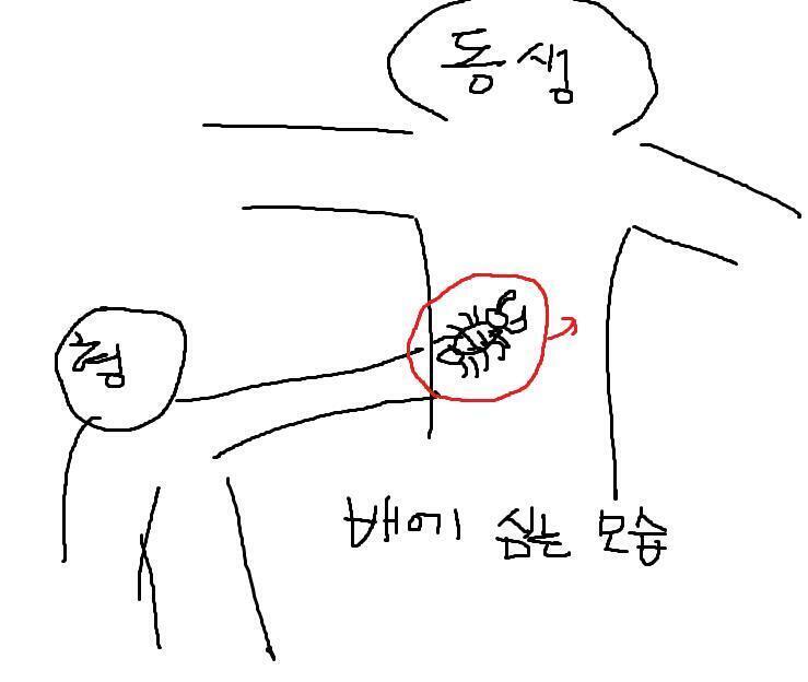 위 내용 기억나는 장면들 그림판으로 그렸습니다..