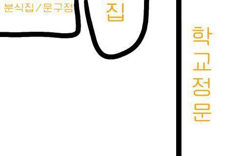 >>13 이런 구조였어. 걔네 집 진짜 학교랑 1분도 안걸리는 거리였거든.. 그래서 완전 부러워했어 애들이..