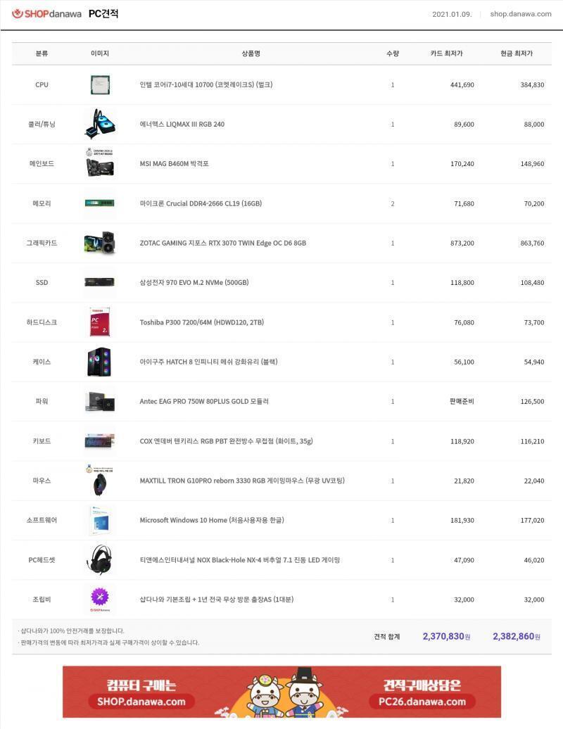 >>11 글카가격 지금 너무 살벌하긴 하네....