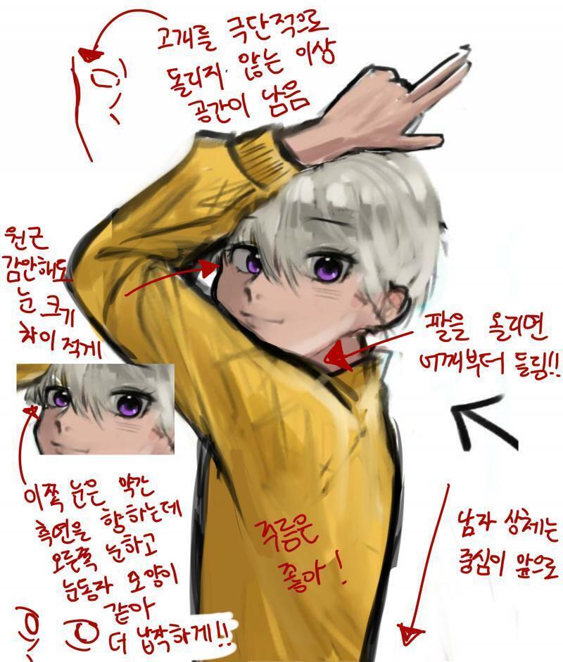 주름은 상당히 좋은데?? 그림체도 너무 예뻐 레주 그림에서 조금 수정하면 더 좋을 것 같은 부분 정리해 봤어 그리고 >>3 레더 말처럼 다음부턴