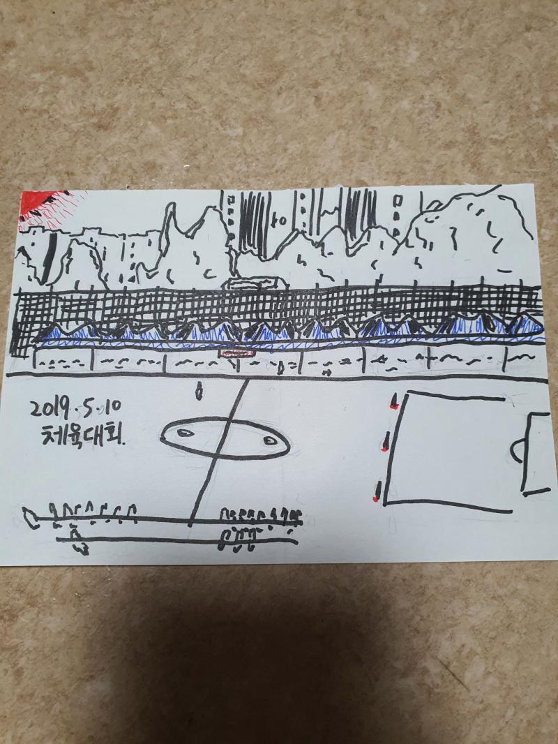 고 1 체육대회 친구놈이랑 나랑 같은 중학교출신인데, 운 좋게 같은 반 되어서 찐따처럼 둘이서만 지냄. 배프였거든.