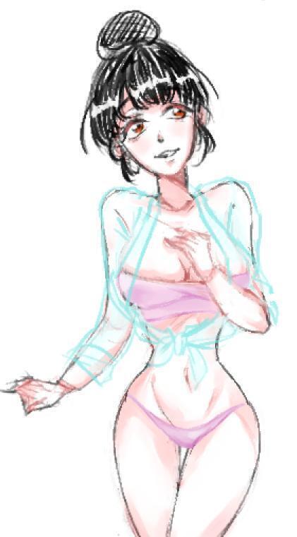 어디에 쓰려고 급하게 그여봤는데 엎어서 이제 필요없어진 그림... 사실 그냥 노출을 시켜보고 싶었어 데려갈 사람 혹시 있어? >>123 누구냐