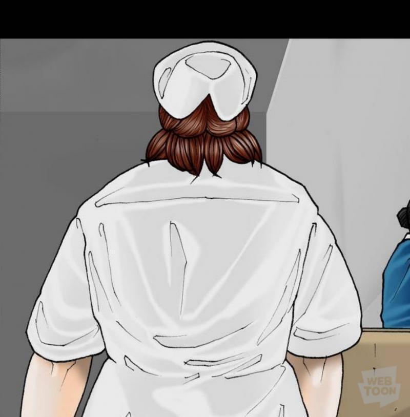 1. 마지막 화에 나오는 간호사와 아줌마의 덩치 다들 보면서 느꼈을지는 잘 모르겠는데 간호사 뒷모습으로 나오는 덩치가 일반 여성들의 뒷모습이라고