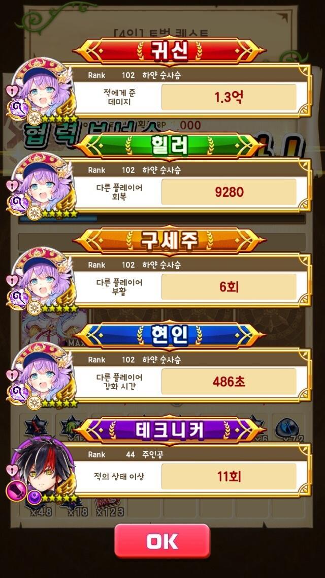 귀여운 루카… 파티퀘 일등공신… 잘 지내니…? 일판을 깔고 싶었지만…ㅠㅠㅠㅠㅠ