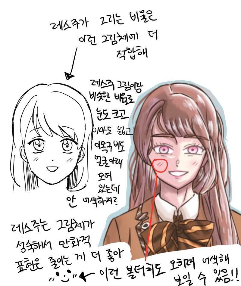 >>240 사진에도 써 놨지만 레스주 그림체는 약한 데포르메로 그려줘야 더 잘 어울리고 예쁠 것 같아 열심히 쓰긴 했는데 내가 워낙 악필이라..