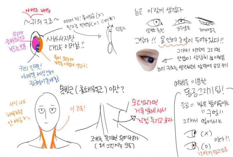 >>236 그림 너무너무 멋진데 아쉬운 부분이 있어서 내가 조심스레 한 번 고쳐와봤어...! 일단 전체적으로 명암 경계를 뚜렷하게 해서 뭉개져