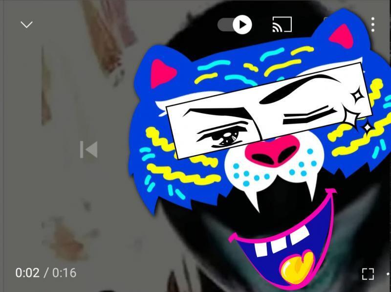 무서운 영상 보냈다는건 이거야. (그대로 보내면 욕먹을거 같아서 편집했어.) 어린 애한테 너무 심한거 보냈나 싶기도 하고 갑자기 미안해진다. 사