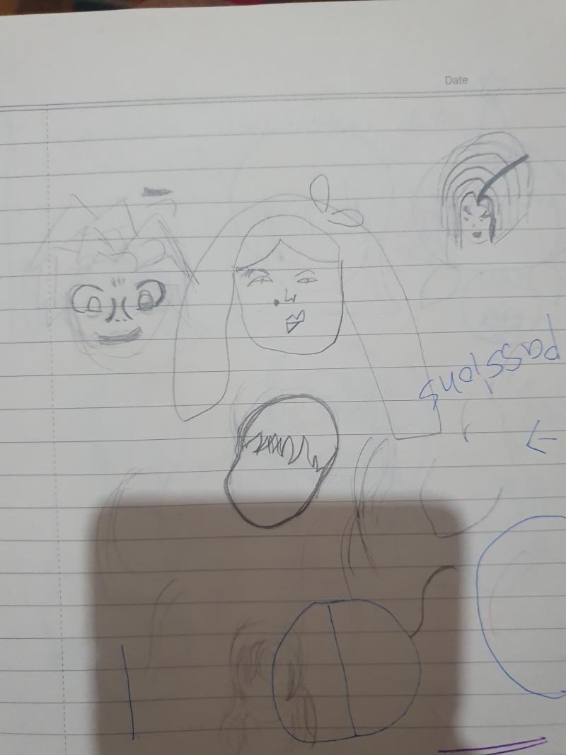 정말 막막하게 그린 첫 창작물ㅋㅋㅋ