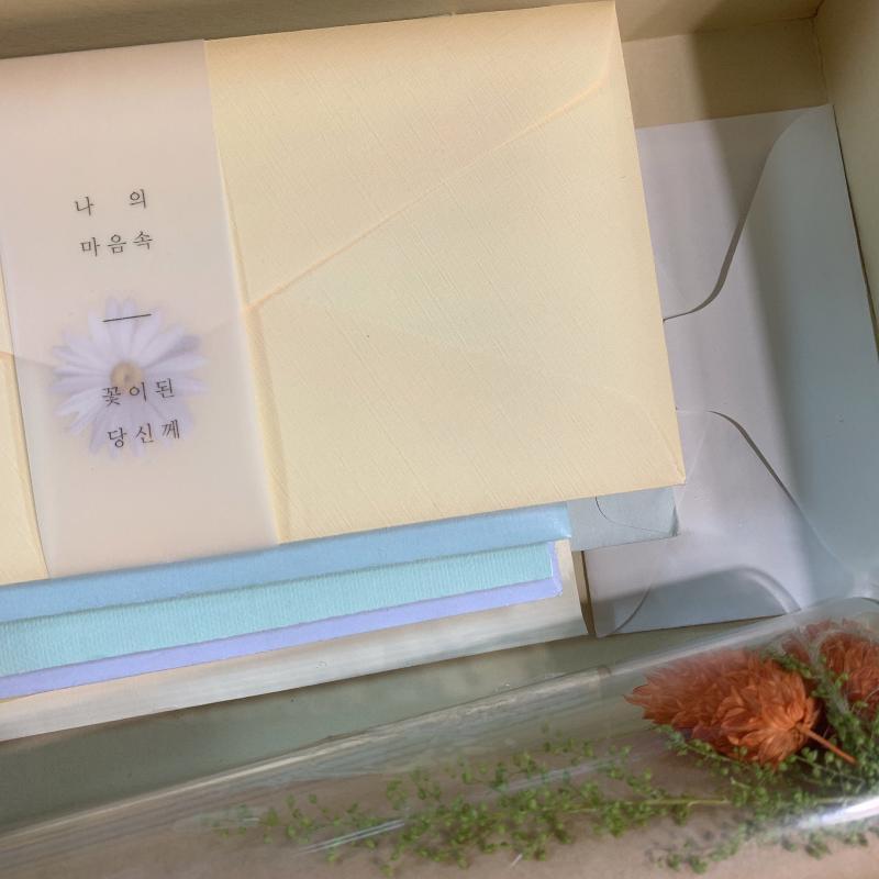 생일이나 기념일, 졸업식, 오랜만에 누군가를 만난 날 등등 특별하면서도 소소한 날에 받은 편지들이 제일 감동적이었던 것 같아 이사를 하면서 챙기