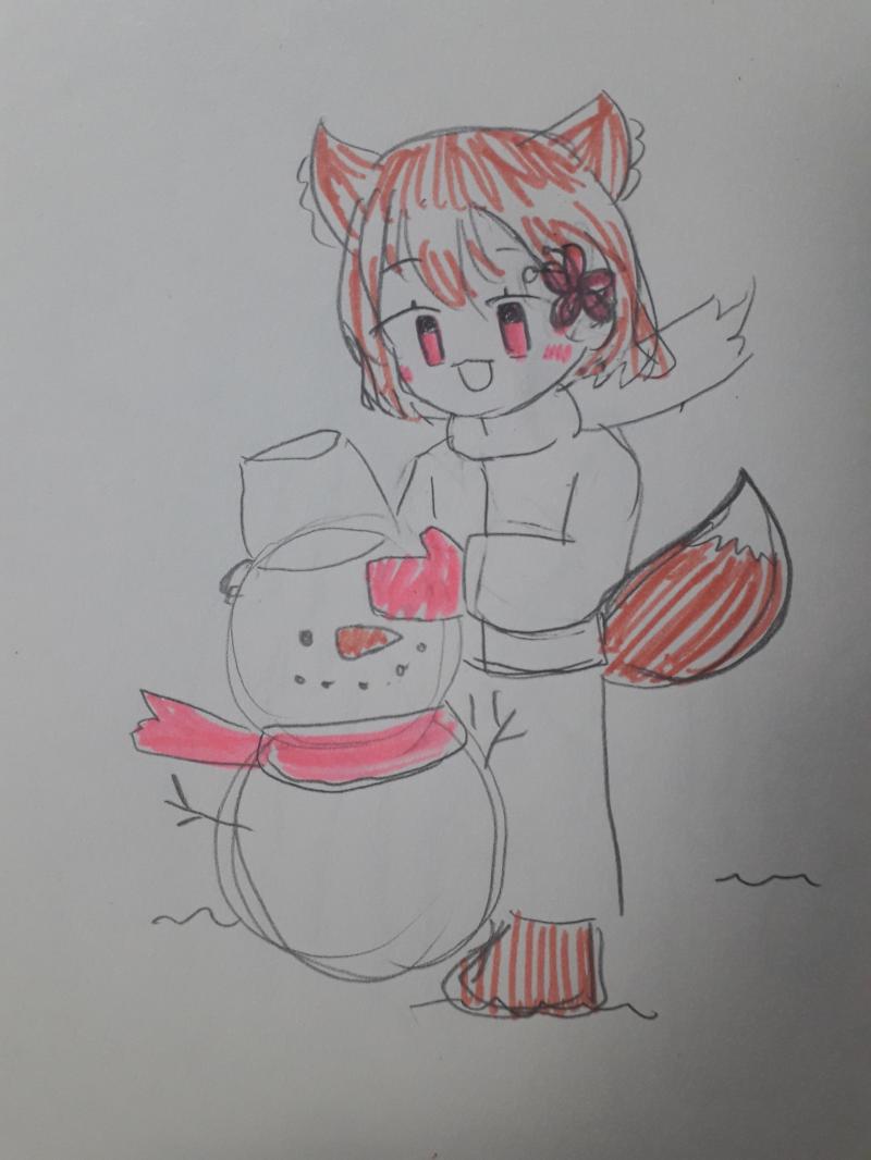 >>53 눈사람과 열대지방 꽃이라니..!