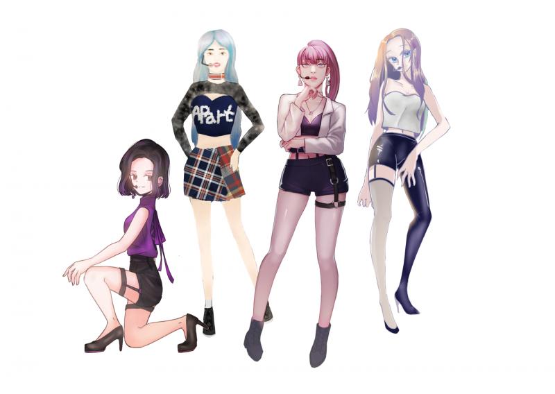 한명은 탈주인 것 같아서 그냥 합쳐왔어! 배경투명화 안해준 레더들은 그냥 내가 땄는데.. 조금 지워진 부분 있어도 양해 바랄게ㅠㅜ 이번 합작도
