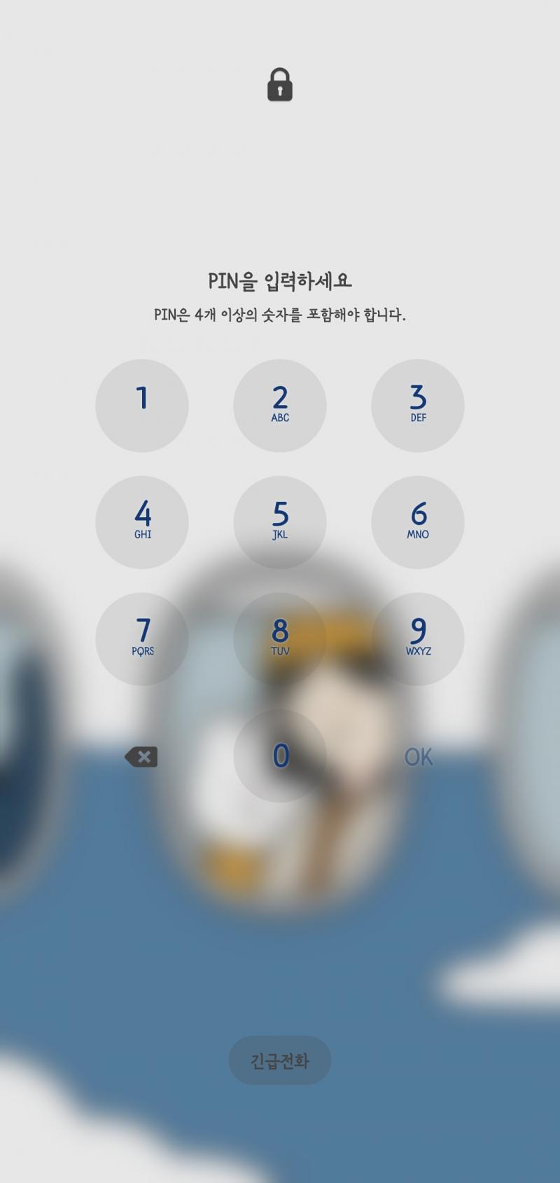 일단이게 pin 번호