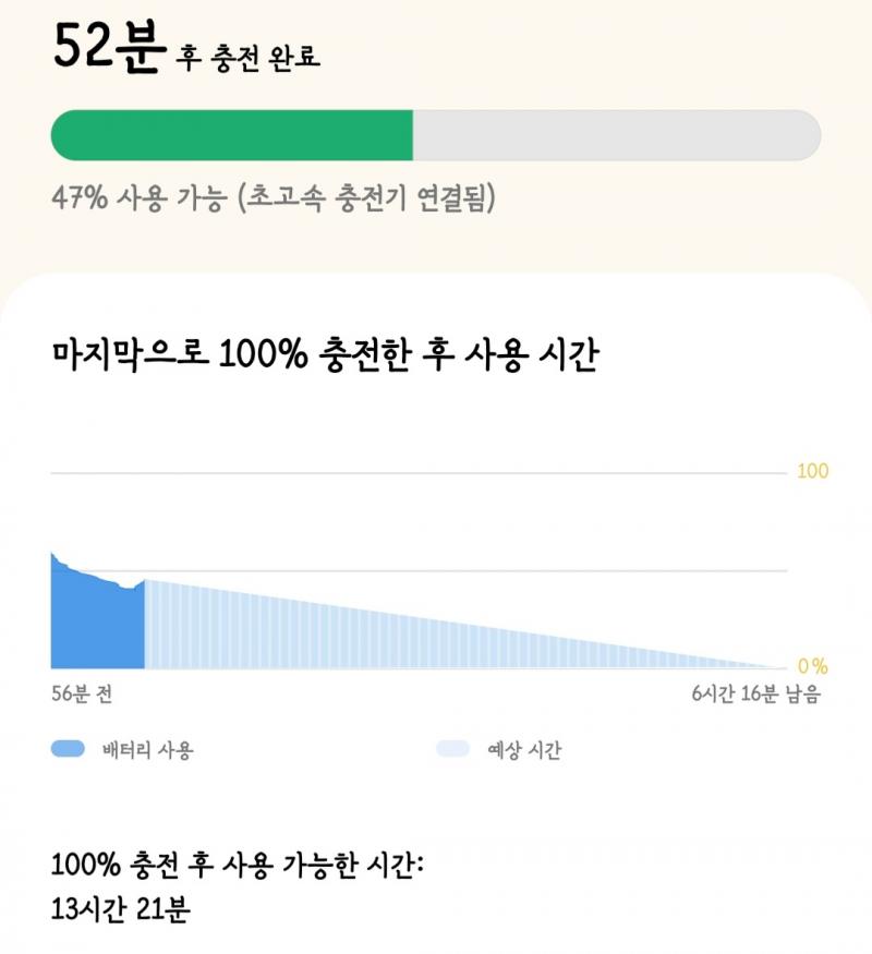 배터리상태도 좀더 자세히 나옴