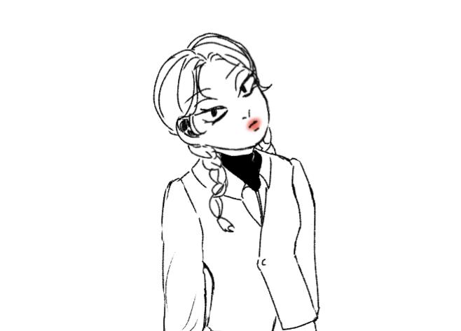 후다닥 그려봤어!!