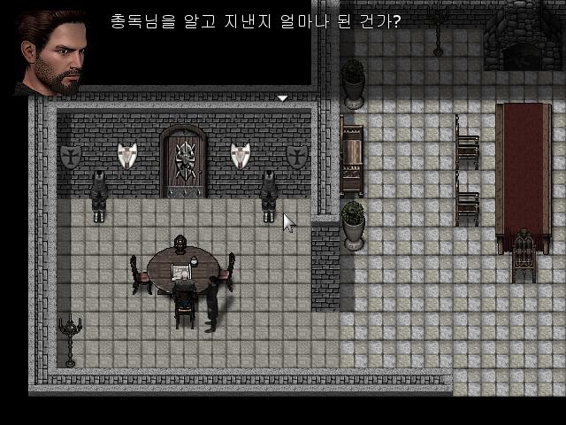 월리엄: 총독과 얼마나 지냈지? 집사: 오래요. 월리엄은 이제 무엇을 할까? >>597 1. 집사와 신부에 대해 이야기한다. 2. 집사와 수녀원