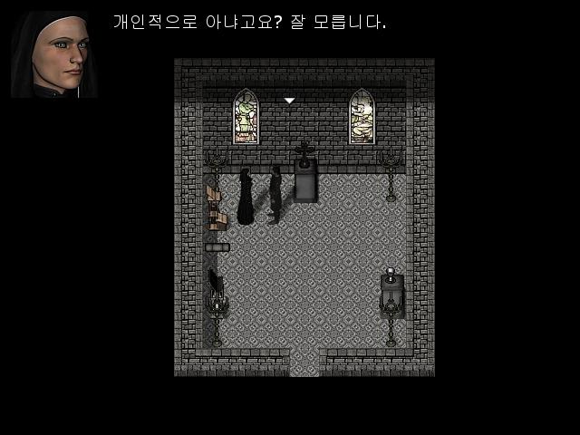월리엄: 집사에 대해 아는게 있습니까? 수녀원장: 없습니다. 월리엄은 이제 무엇을 할까? >>653 1. 수녀원장과 하녀에 대해 이야기한다. 2