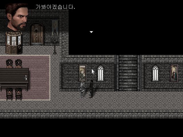 월리엄: 그렇군요. 그럼 이만 존: 잘 가시게. 월리엄. 기어코 존과 모든 대화를 해버린 월리엄은 복도를 계속 걸었다.
