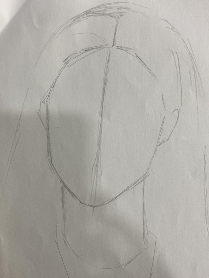 요새 그림을 안 올렸다 제대로 그리지도 않았고 내 그림체를 찾기 위해 얼굴만 조금씩 그릴 뿐이었다 그래서 연예인 고윤정을 내 그림체로 그려보기로
