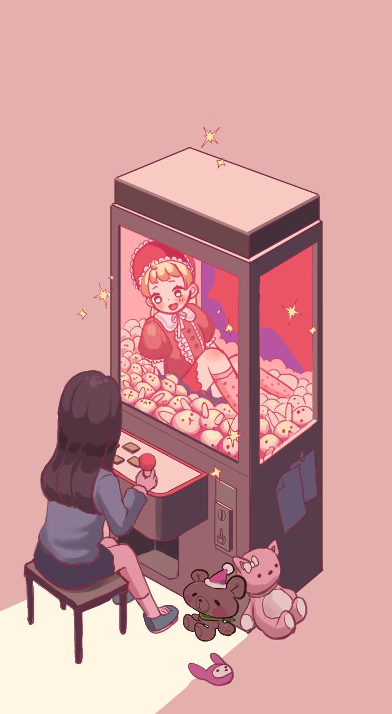눈사람과 함께 폴카댄스 마계행 지하철 인형뽑기 다 꿈을 주제로 그려본 그림들이야! 그림 정말 오랜만이라 끌리는 그림들로 재활해봣어