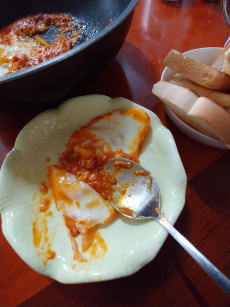 처음 해본 샥슈카 (에그인헬) 맛은 괜찮은편