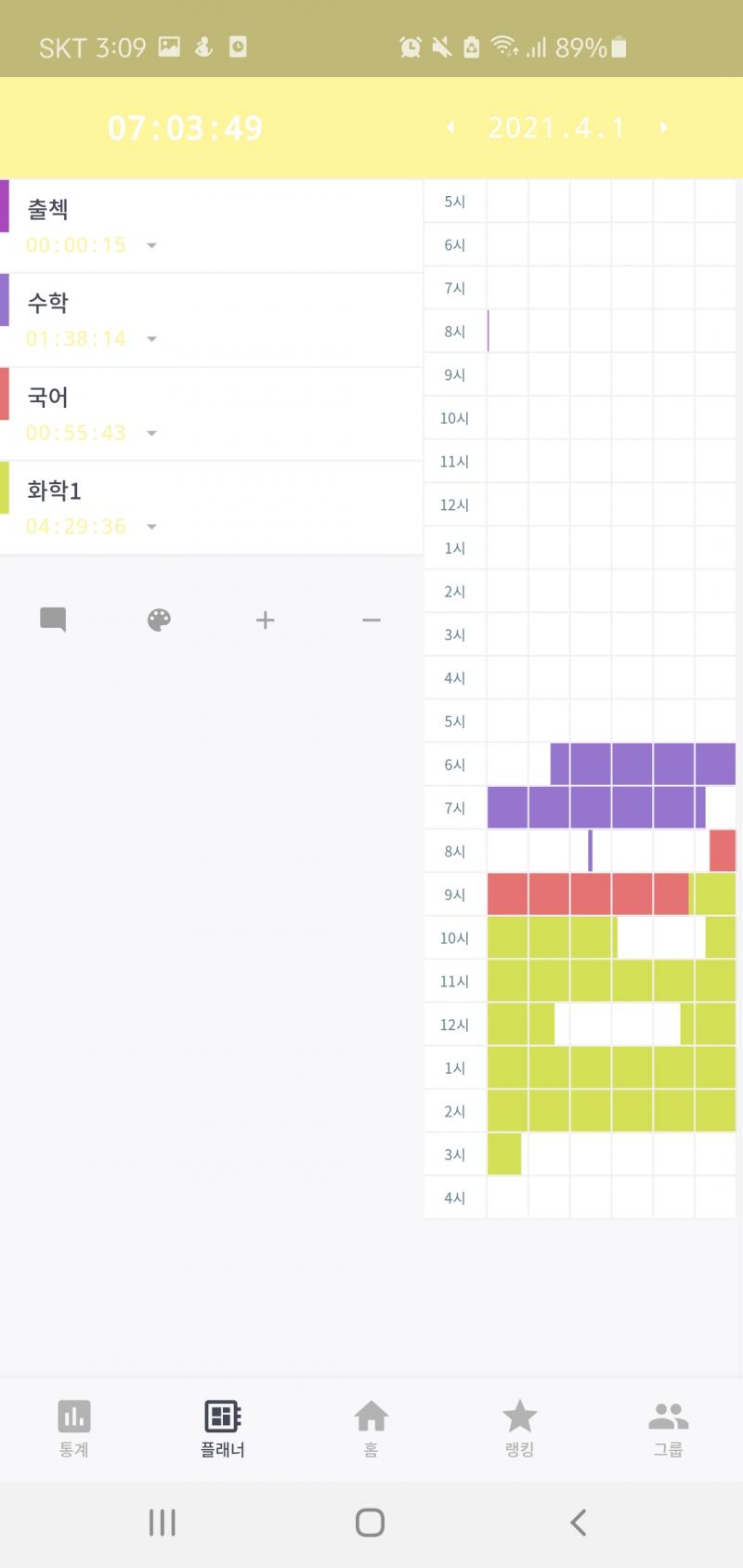 4일차 생존신고! 더하려했는데 화학 인강 듣다가 졸려서 좀 일찍 끝냄....4월 모고 2주, 모의고사 한달도 안남은거 실화인가ㅋㅋㅌㅌㅜㅠㅜ >>