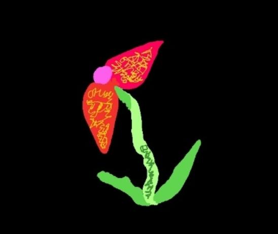 5. 리트료네스 붉은 꽃잎 세 장과 연두색 줄기로 이루어진 이 꽃은 이름을 발음하기가 어려워 짧게 '리네스'라고 줄여서 부른다. 사진 속의 리네