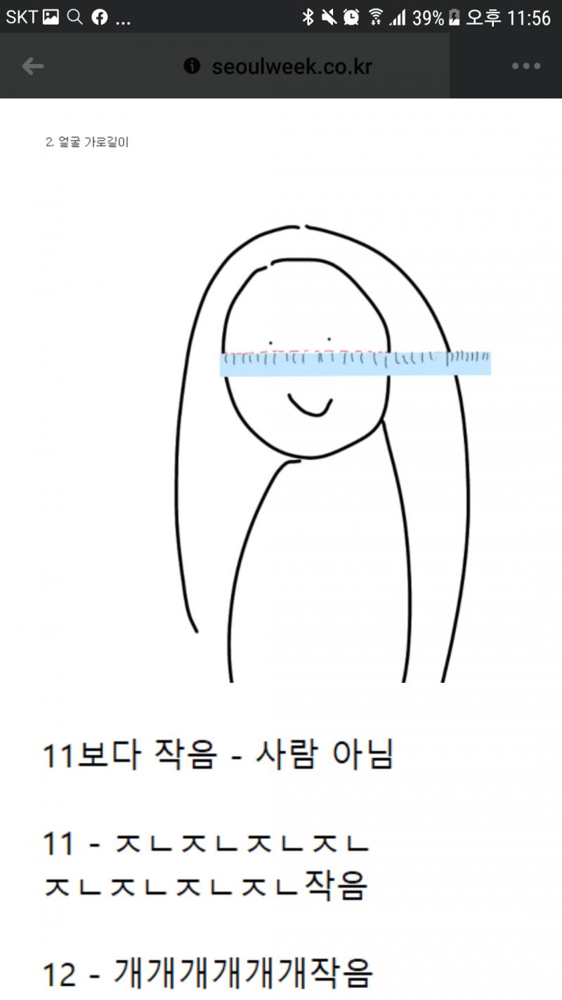 근데 난 ㄹㅇ 정확하게 쟀어