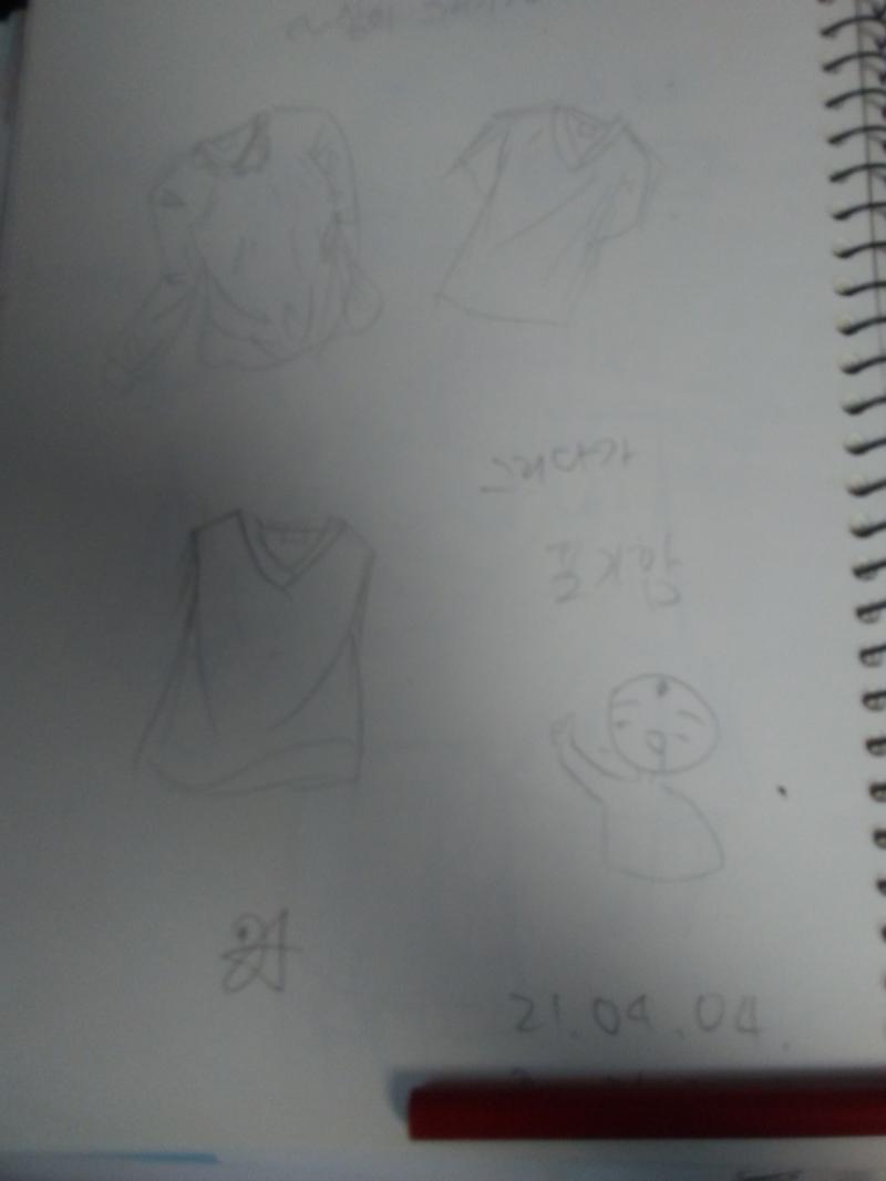 16. 상의 그리다가 때려침. 난 옷주름에 진심인데 옷주름이 안그려짐 ㅅㅂ 17. 이상한거 싸질러놓고 안치움