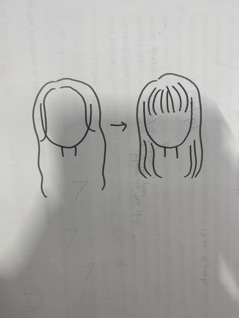 지금 머리가 왼쪽이고 오른쪽처럼 자르고 싶은데 자를까 말까 이틀째 고민중임