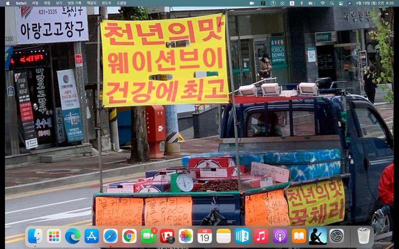 다들 감성돋는다..