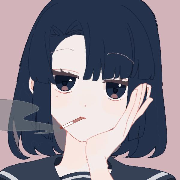 안 닮았지만 최대한 노력함.. 학창 시절 버전! https://picrew.me/image_maker/888887 (비상업적 동그라미 쳐져있는거
