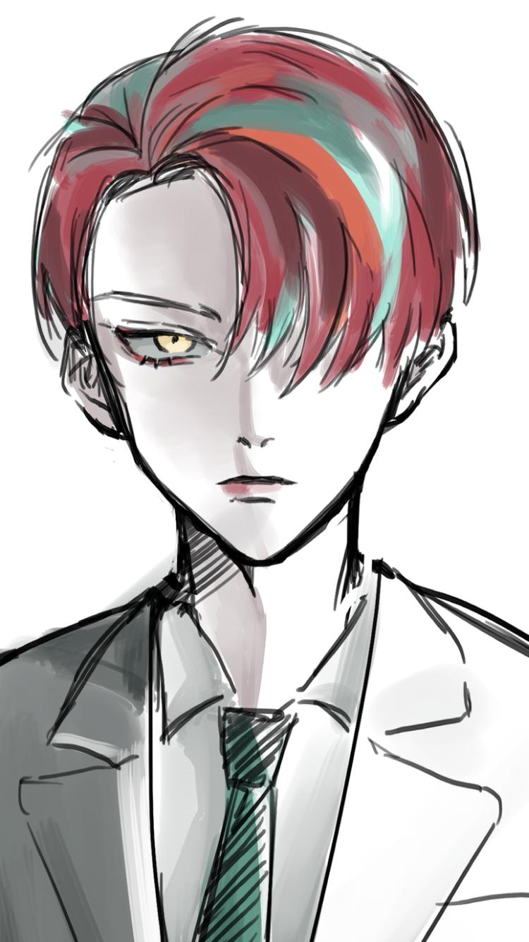 이게 제일 최근 그림! 갑자기 확 변했긴 했는데 한번 시도해보고 싶었어. 재밌긴 한데 완성도가 떨어져보여...ㅜㅜ