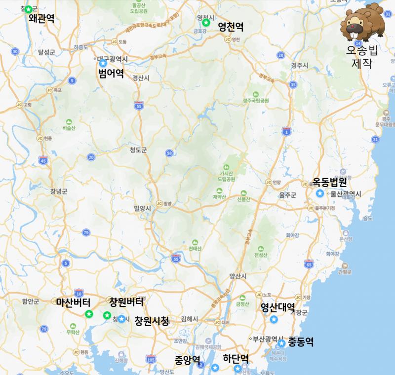 >>739 이천빕 정보대로 수정