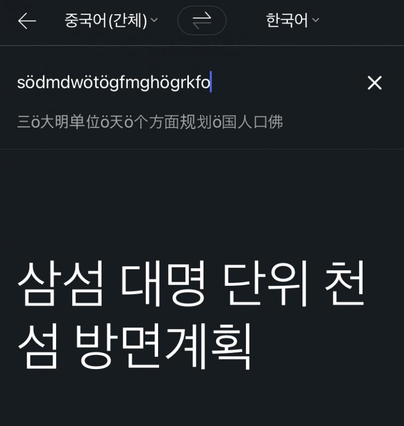 주...중국어인가..?