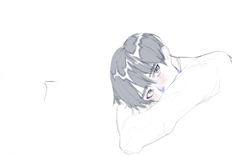 필압이 안멱혀서 상당히 절망적임 이게 평소그림 ㅋㅋ
