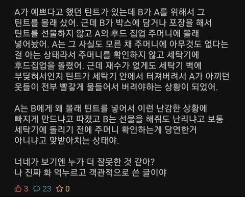 에타 틴트 사건 새드엔딩