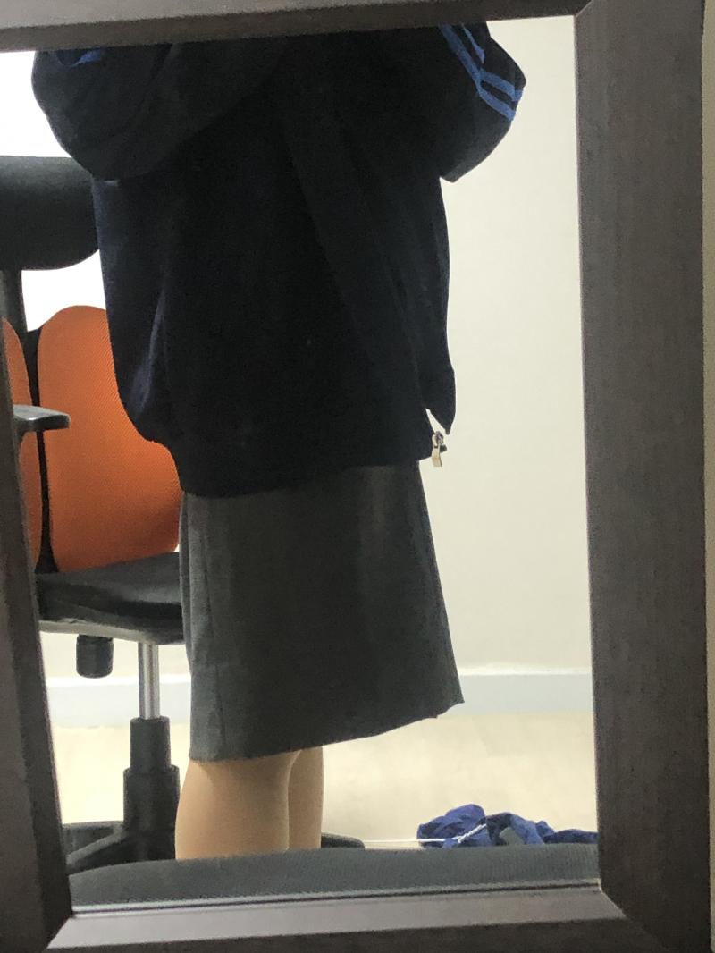 그냥 입을 때