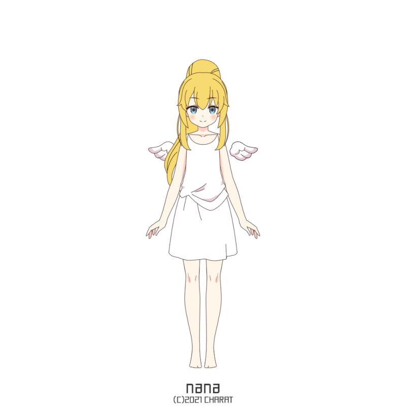 ▶이름: 에녹 ▶종족: 천사 ▶성별: 중성. 천사는 처음에는 중성으로 태어나 나중에 자신이 원하는 성별로 변화한다. ▶헤어스타일: 등까지 오는