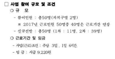 >>68 네 레스 보고 존나 이상해서 찾아봤거든...? 2017년 기준 시급 9220원 주3일 6시간씩 근무 근무인원 50명 휴가 한 번 없이