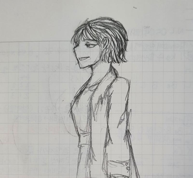 대칭으로 그리는 걸 잘 못해서 한쪽 눈을 안그리게 돼.. 그리고 인체도 잘 모르겠고 옆모습을 어떻게 그려야할지도 잘 모르겠어ㅠㅠ 그냥 전체적으로