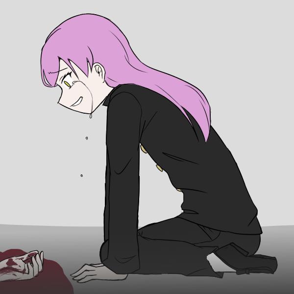 유혈 O