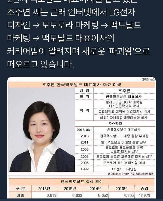 맥도날드 여사장 사례