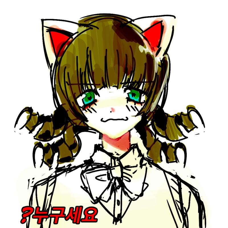 생각않하면 그림 잘그려짐 이상하네
