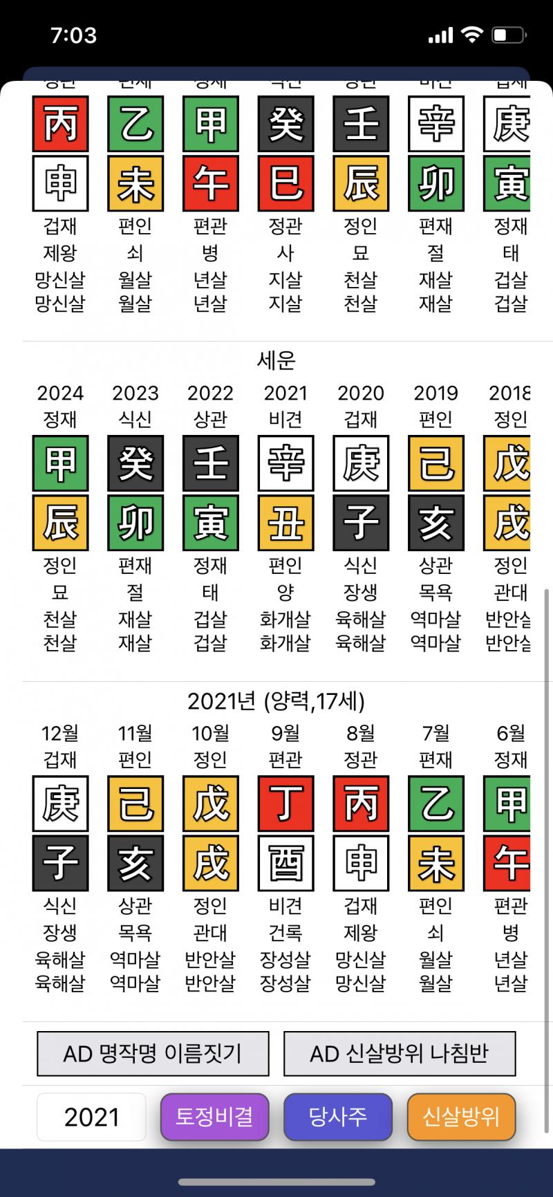 사주!