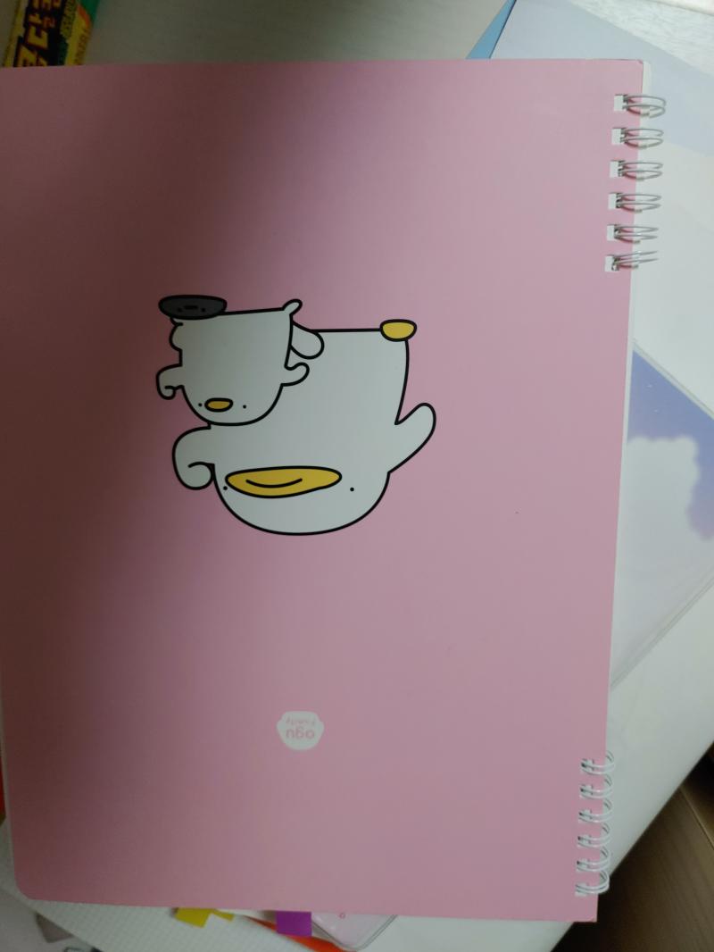 2단스프링노트! 필기할때 손이 안걸려서 편해