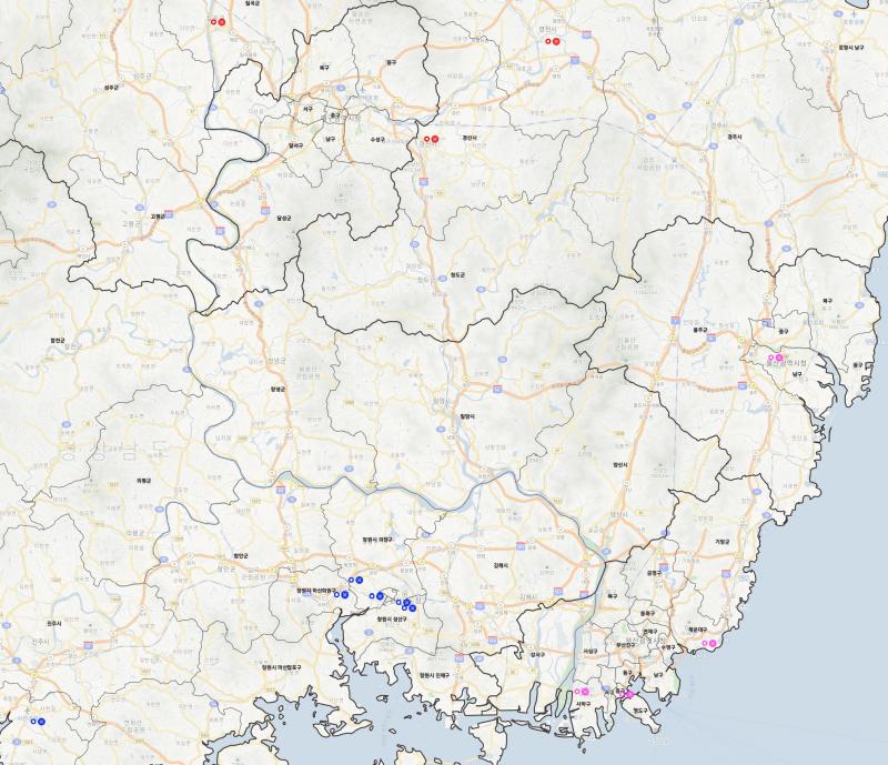 지방부터 시작한다면 경로를 고려해서 왜관빕이나 사천빕이 시작하는게 좋을 것 같아.