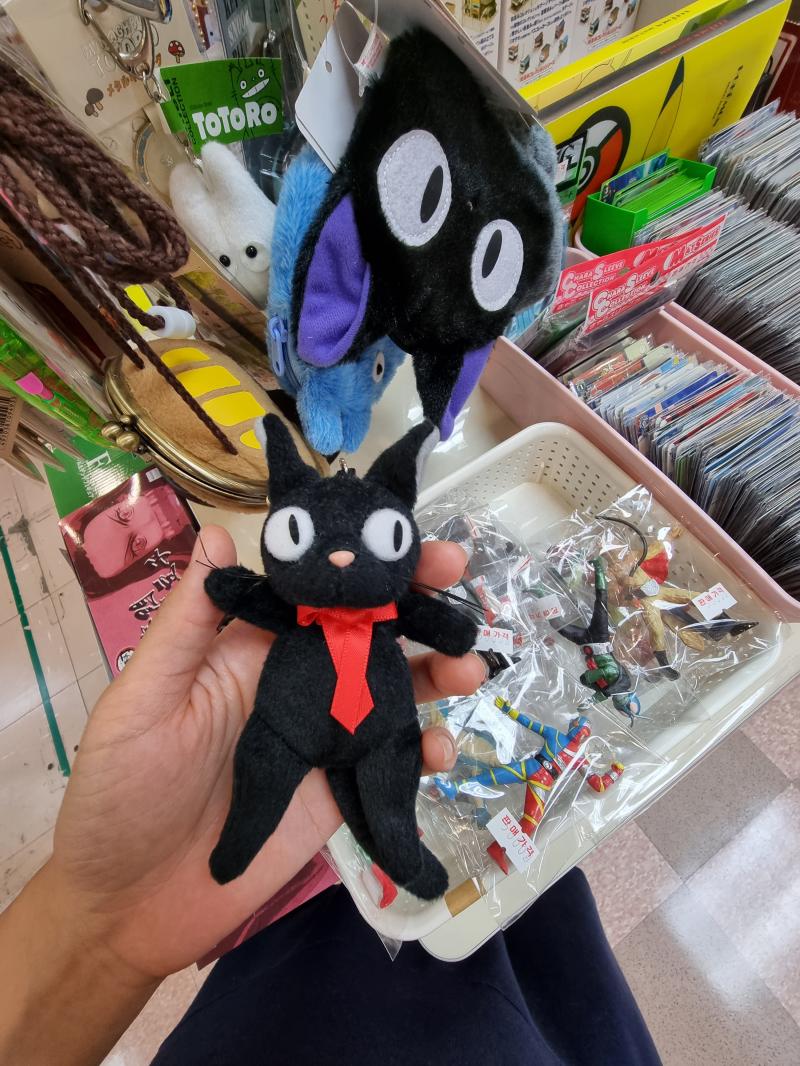 마녀배달부 키키에서 나온 냥이 인형