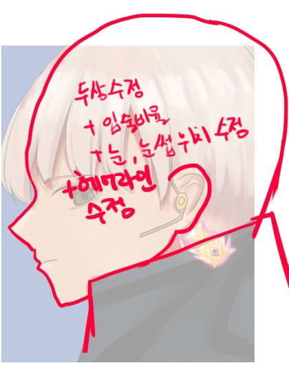 >>337 이게 얼굴 일부분만 그려서 생기는 문젠데 내가 그림 위에 덧대서 빨간펜으로 선을 따봤거든? 그럼 지금 두상이 위로 너무 커져있는 게