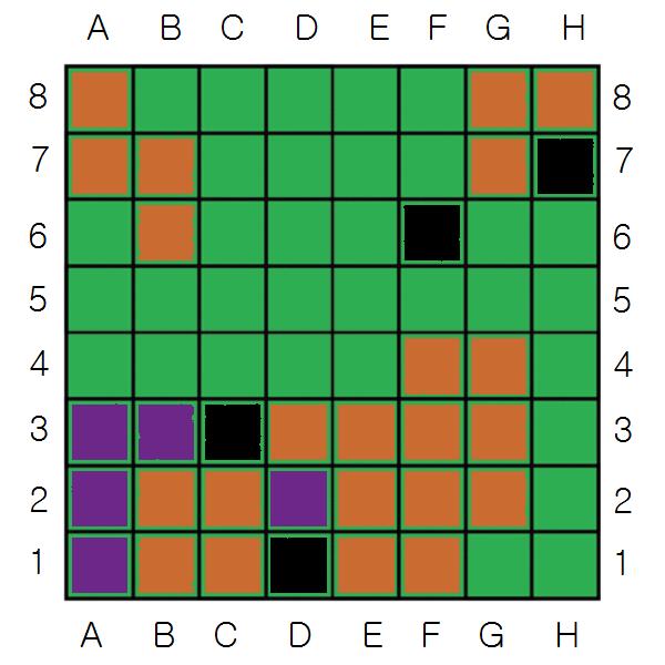 (세균전 규칙: >>529, 말의 이동설명 >>602) 서른번째 턴, 스레더들의 차례 스레더 대표 >>640은 원하는 말을 움직여주세요.